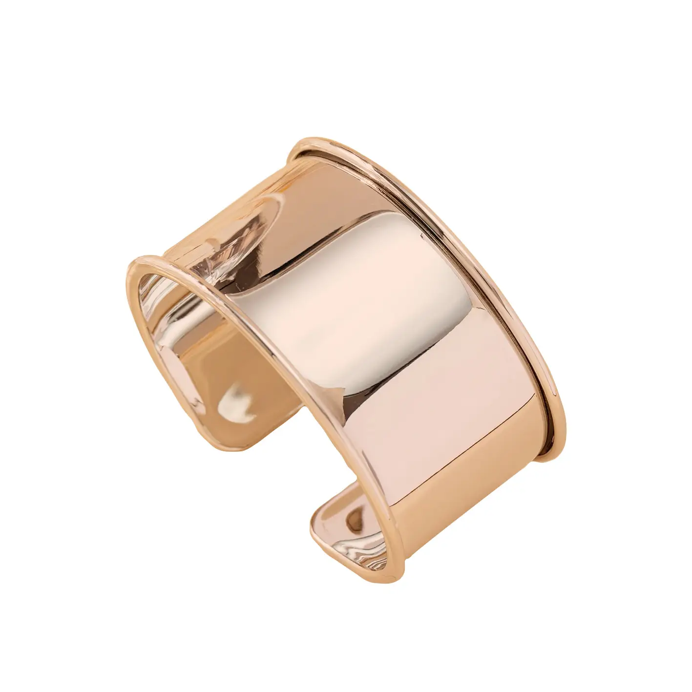 Adjustable Metal Exaggerated Glossy Bracelet for Women