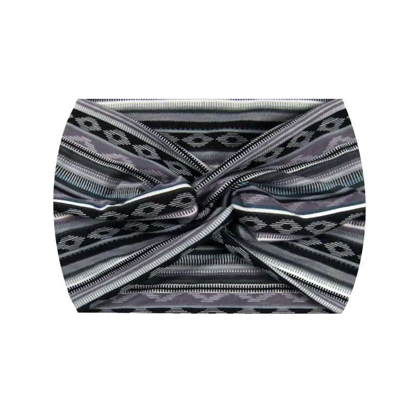 European American Yoga Elastic Headband Sweat Wicking Non Slip - Image 88