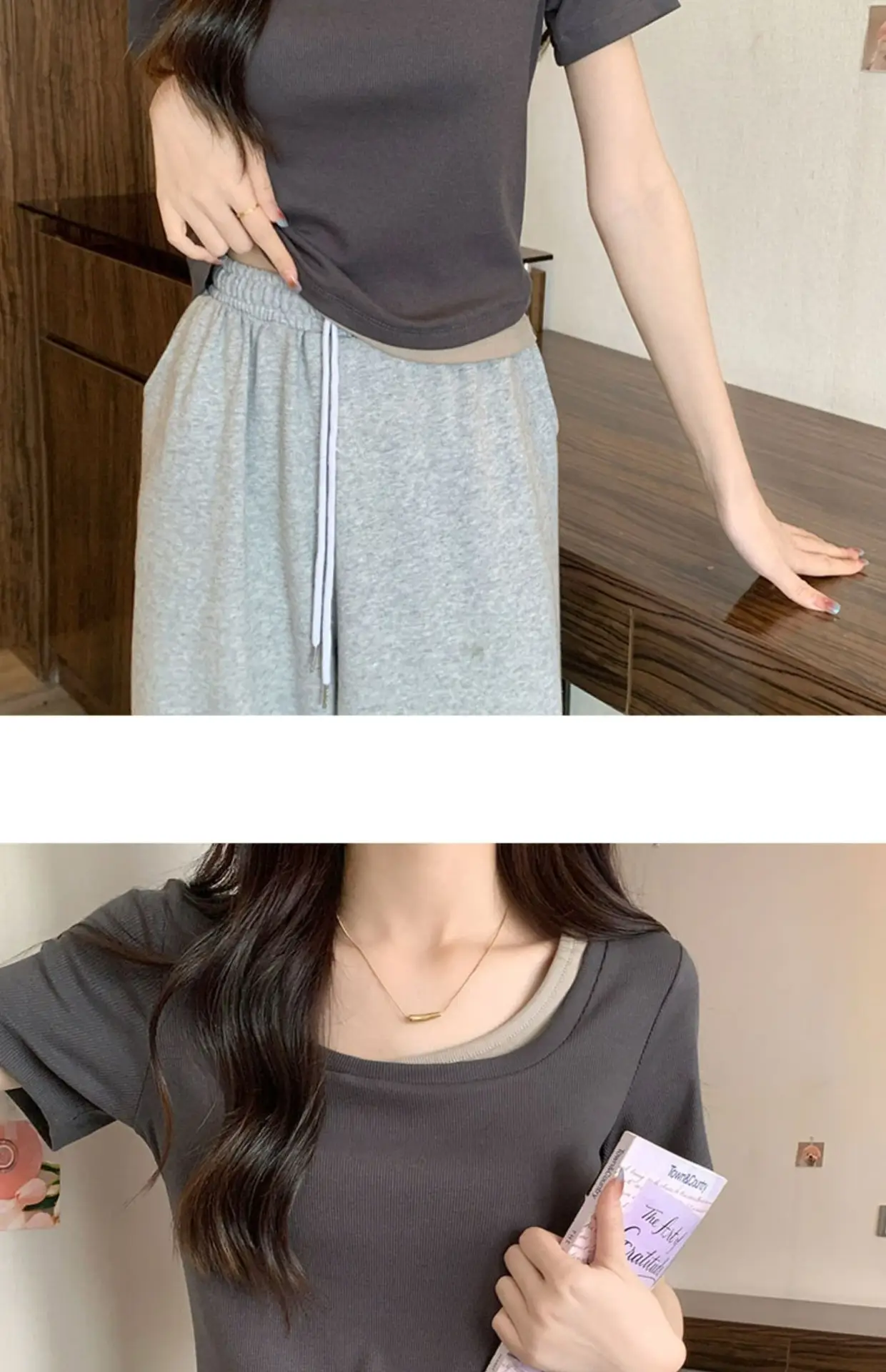 Women Slim Collar T-Shirt Summer 2025 — feature 30