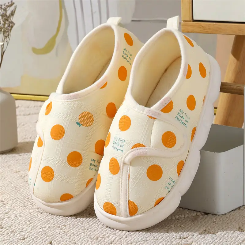 Spring and Summer New Velcro Confinement Shoes Maternity Summer Bag Heel Breathable Pregnant Women Soft Bottom Indoor Postpartum Cotton Slippers