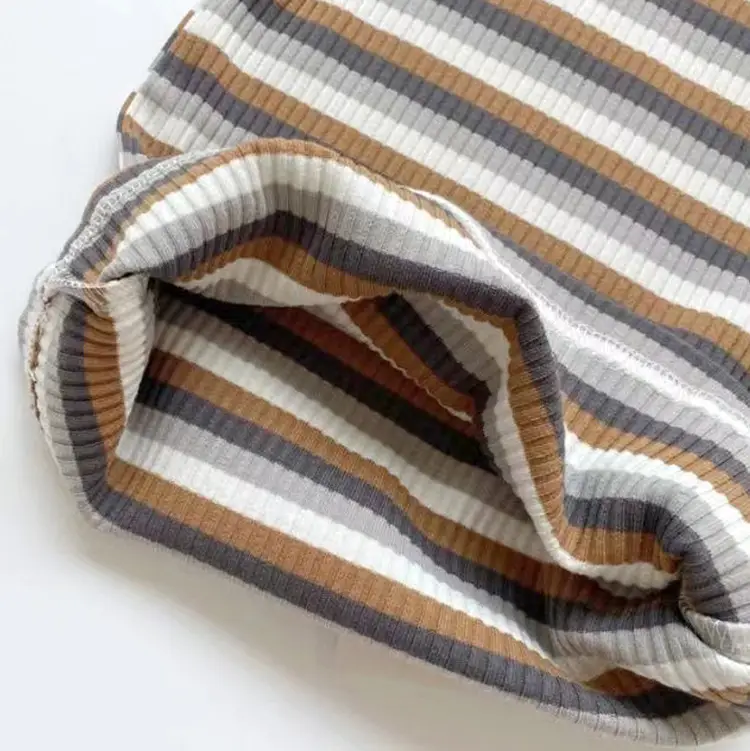 Kids Korean Style Striped T-Shirt Set — feature 9