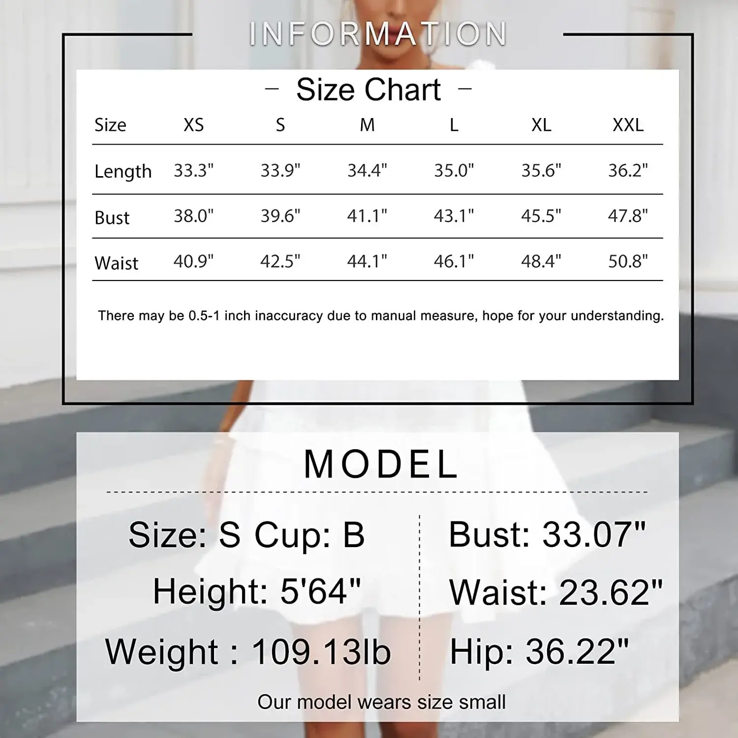 White Ruffled Layered Dress for Women Summer — feature 4