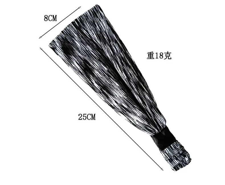 Blue Marbled Sweat-Proof Running Headband for Women — feature 5
