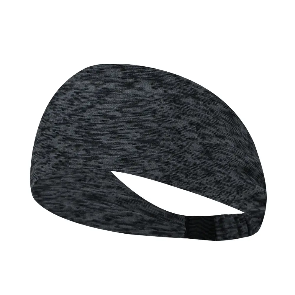 Blue Marbled Sweat-Proof Running Headband for Women - Image 10