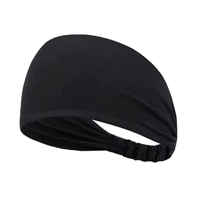 Blue Marbled Sweat-Proof Running Headband for Women - Image 12