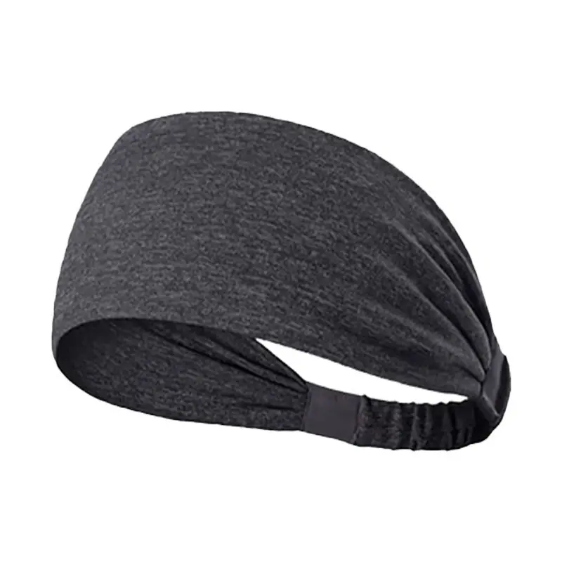 Blue Marbled Sweat-Proof Running Headband for Women - Image 13