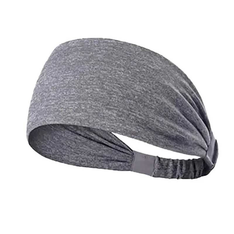 Blue Marbled Sweat-Proof Running Headband for Women - Image 14