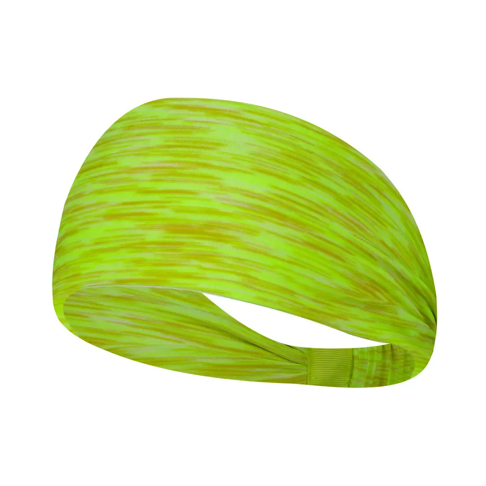 Blue Marbled Sweat-Proof Running Headband for Women - Image 6