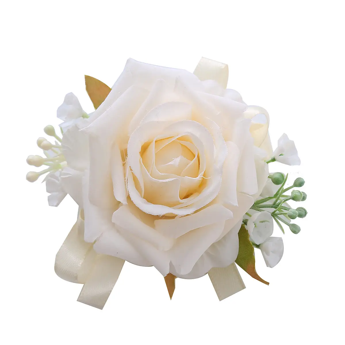 Pink Rose Wreath Headdress for Bridal Hairband — feature 18