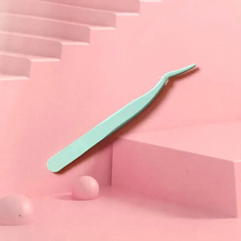 Upgraded Golden Feather Clip False Eyelash Tweezers — feature 10