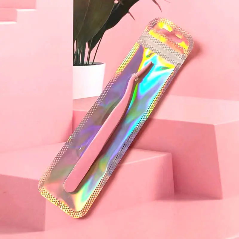 Upgraded Golden Feather Clip False Eyelash Tweezers