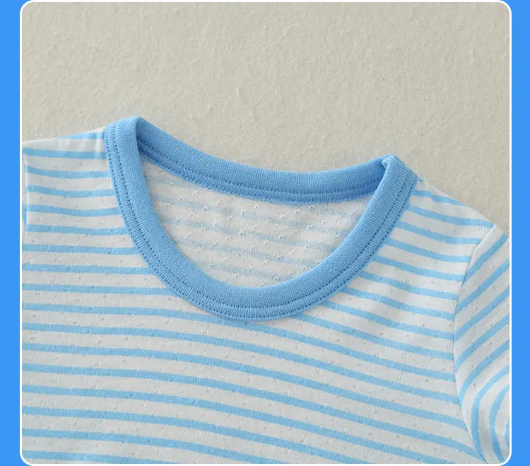 Boys Cartoon Airplane T-Shirt Short Sleeve Summer Cotton — feature 19