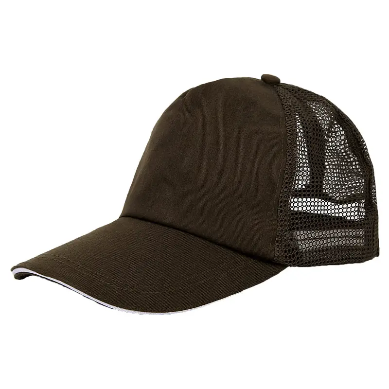 Orange Mesh Trucker Cap for Outdoor Use - Image 6