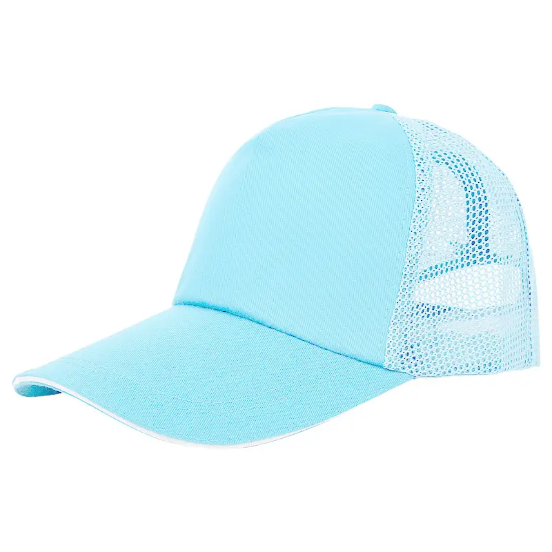 Orange Mesh Trucker Cap for Outdoor Use - Image 8