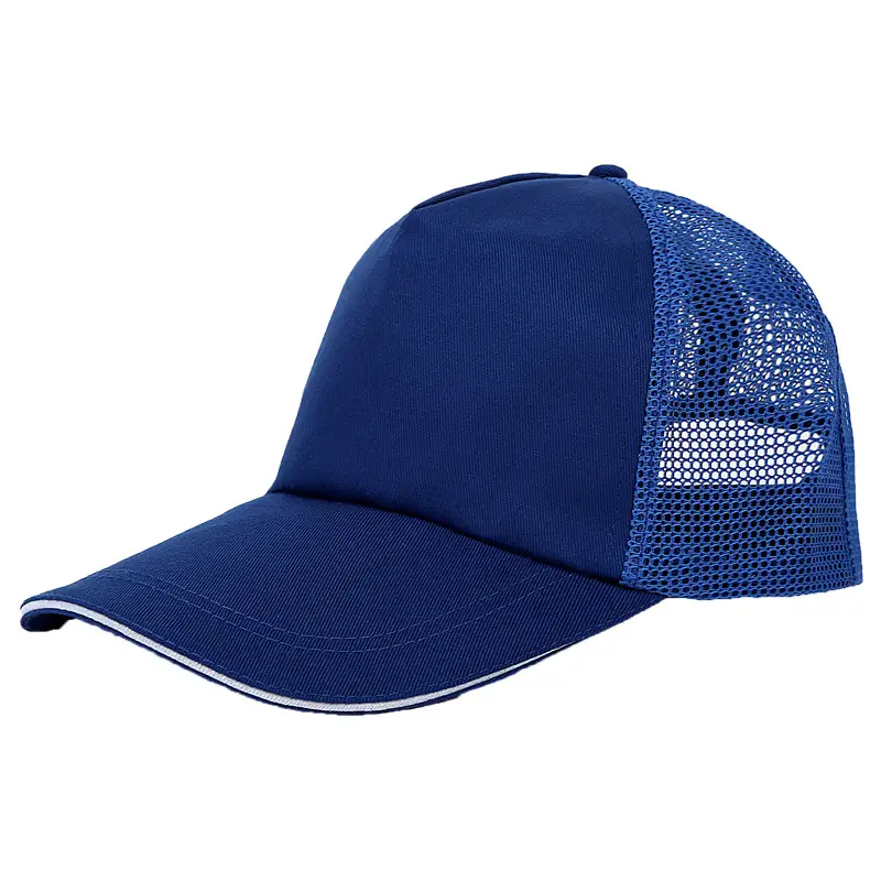 Orange Mesh Trucker Cap for Outdoor Use - Image 9