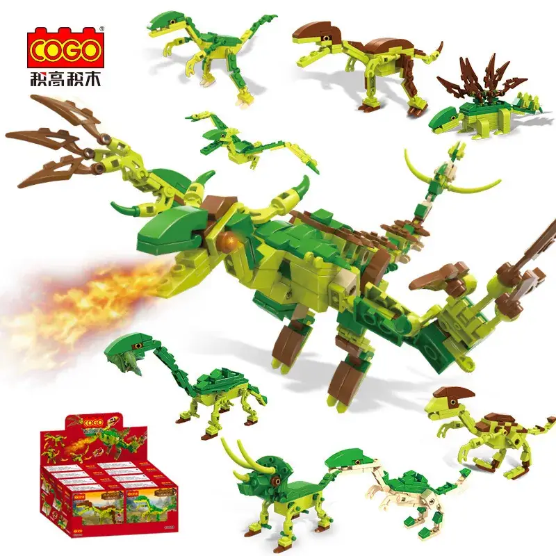 Jurassic Dinosaur Building Blocks for Kids - Image 5