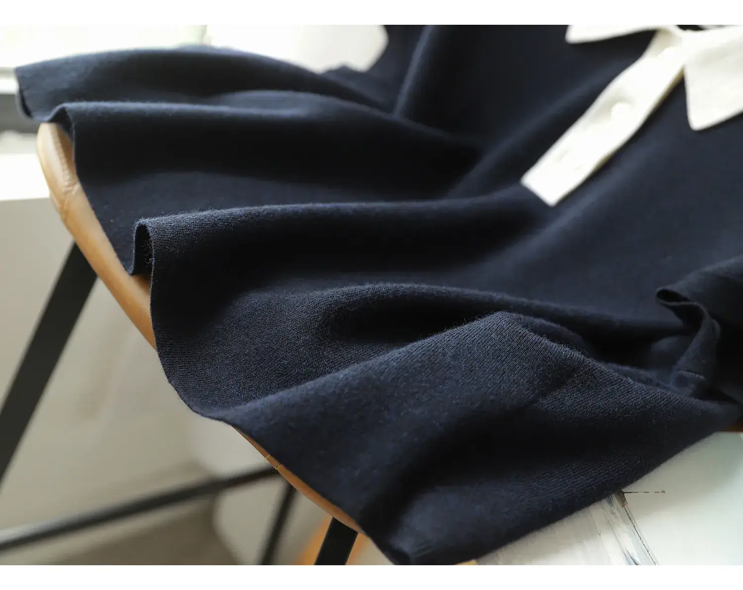 Women Korean Lapel Top Black White Short Sleeve 2023 — feature 12