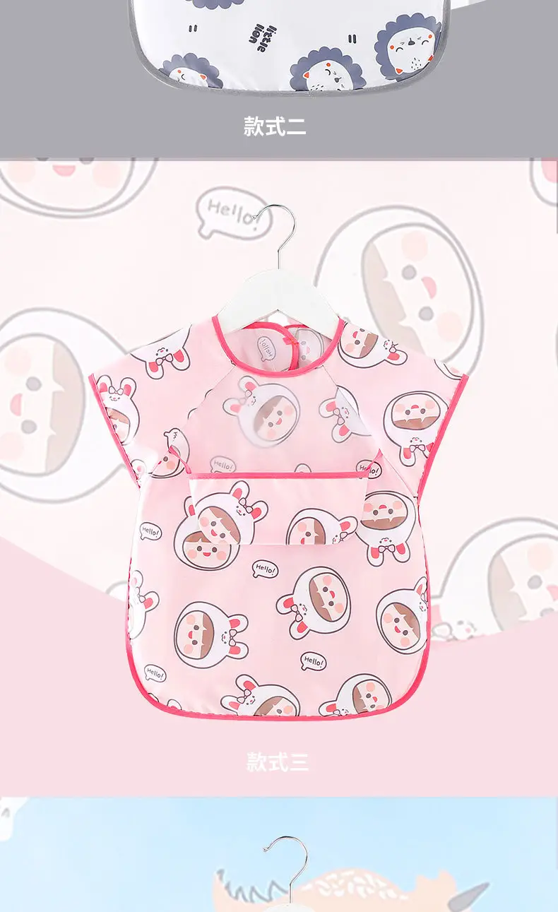 Waterproof Strawberry Baby Bib Vest for Kids — feature 13