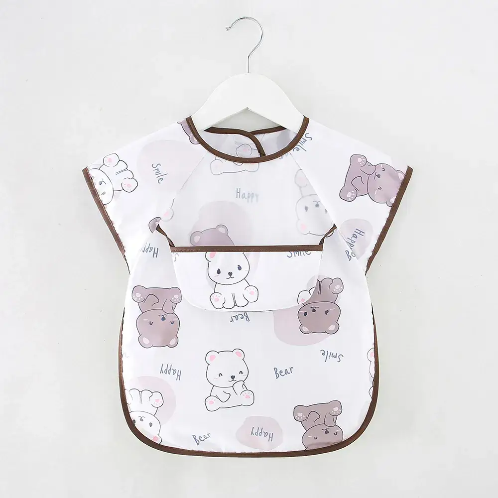 Waterproof Strawberry Baby Bib Vest for Kids