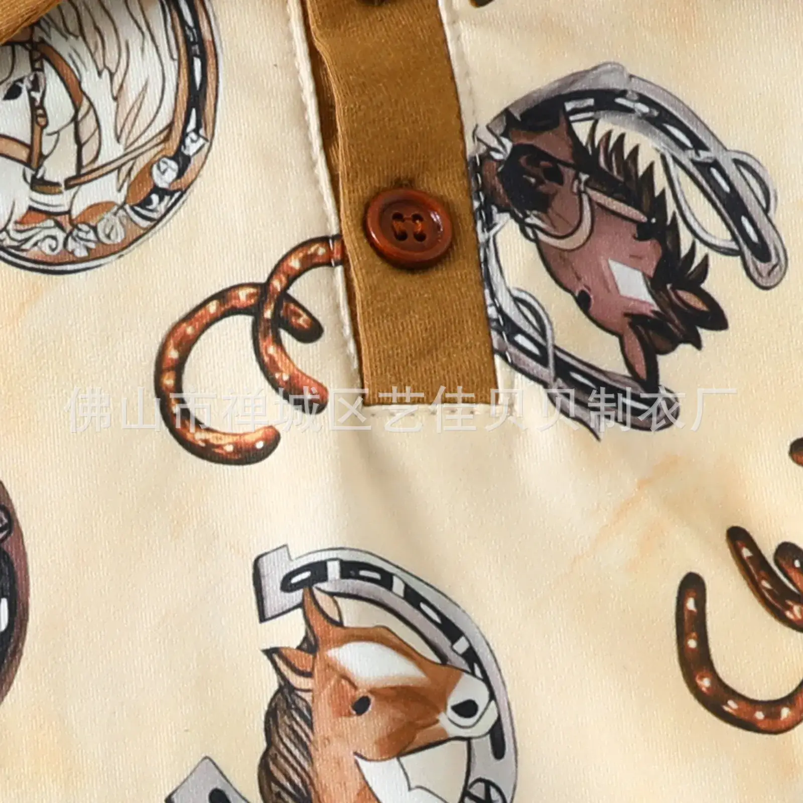 Brown Animal Print Jumpsuit Factory Direct — feature 2