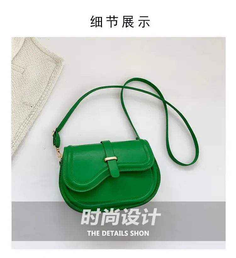 Green High-End Shoulder Bag for Women — feature 3