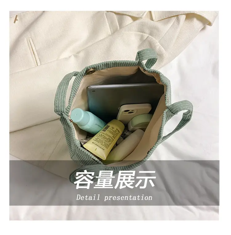 Green Embroidered Bear Handbag for Women — feature 10