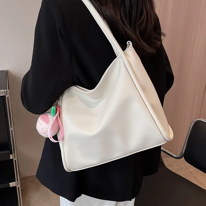 Black Large Capacity Women's Crossbody Tote Bag 2026 - Image 11