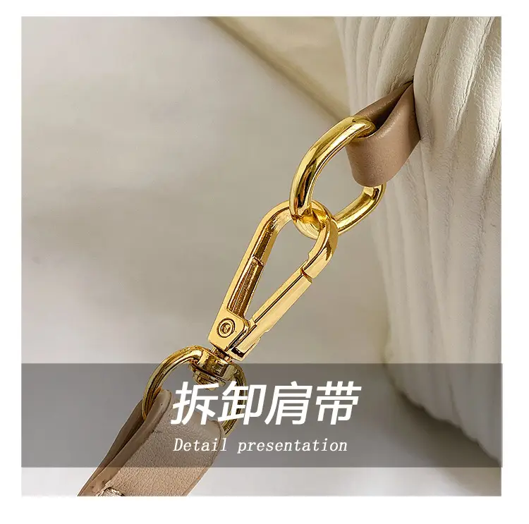 Vintage Pleated Shoulder Bag Women 2023 Korean Style — feature 6