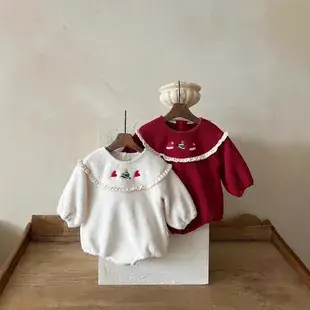 White Printed Bear Flower Baby Crawling Jumpsuit for Kids — feature 25