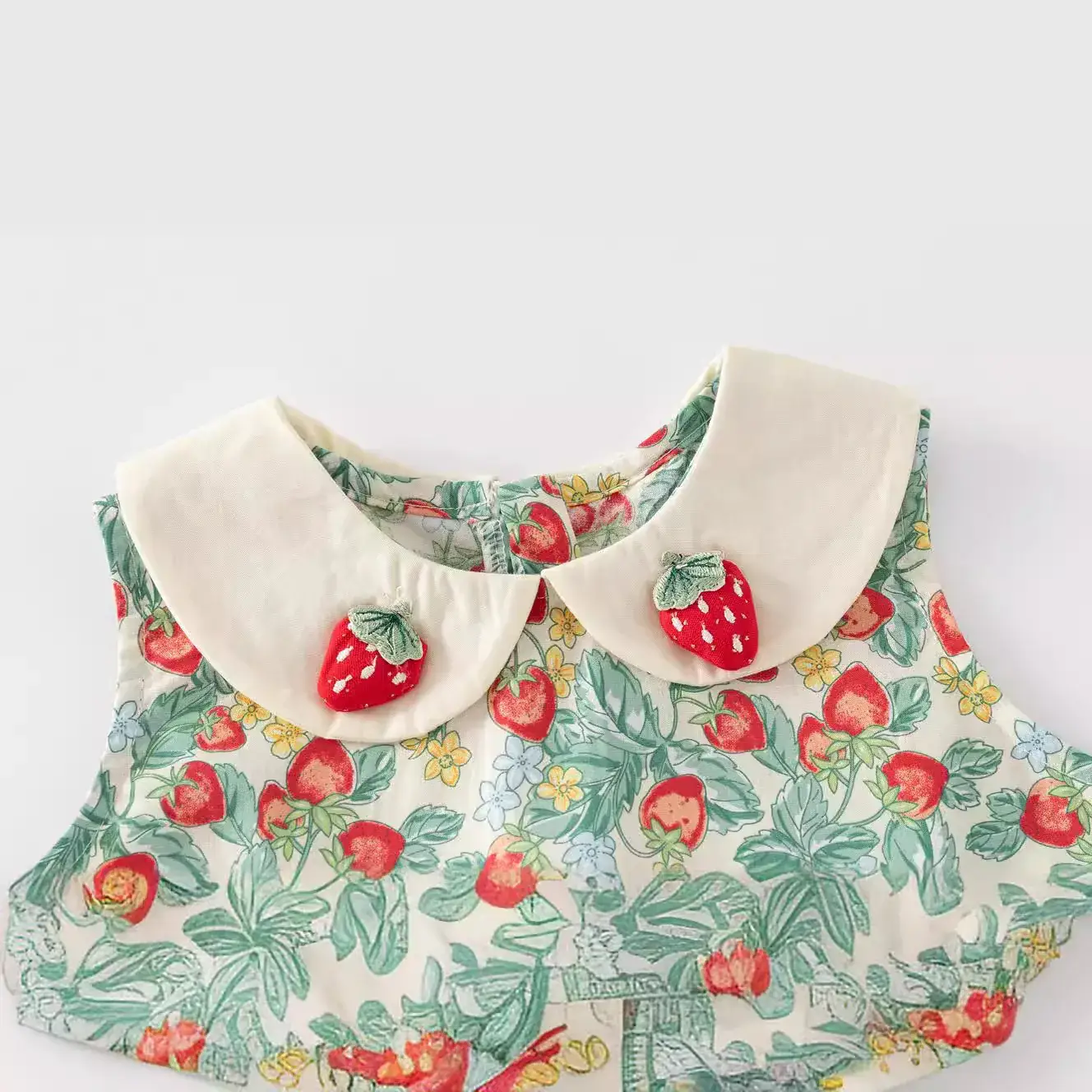 Girls Strawberry Princess Dress Summer 2025