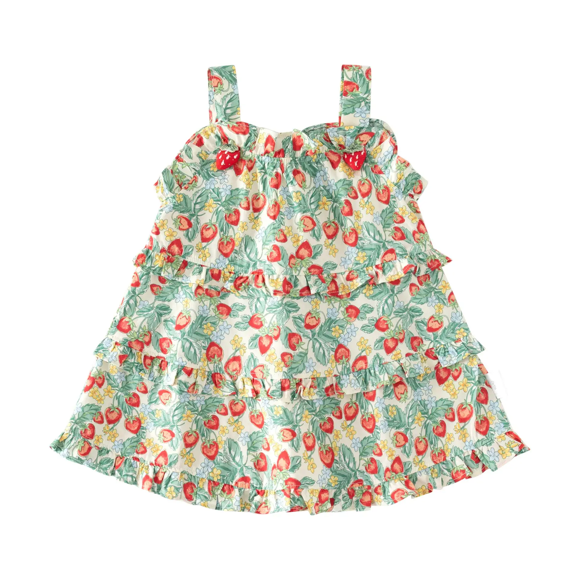 Girls Strawberry Princess Dress Summer 2025