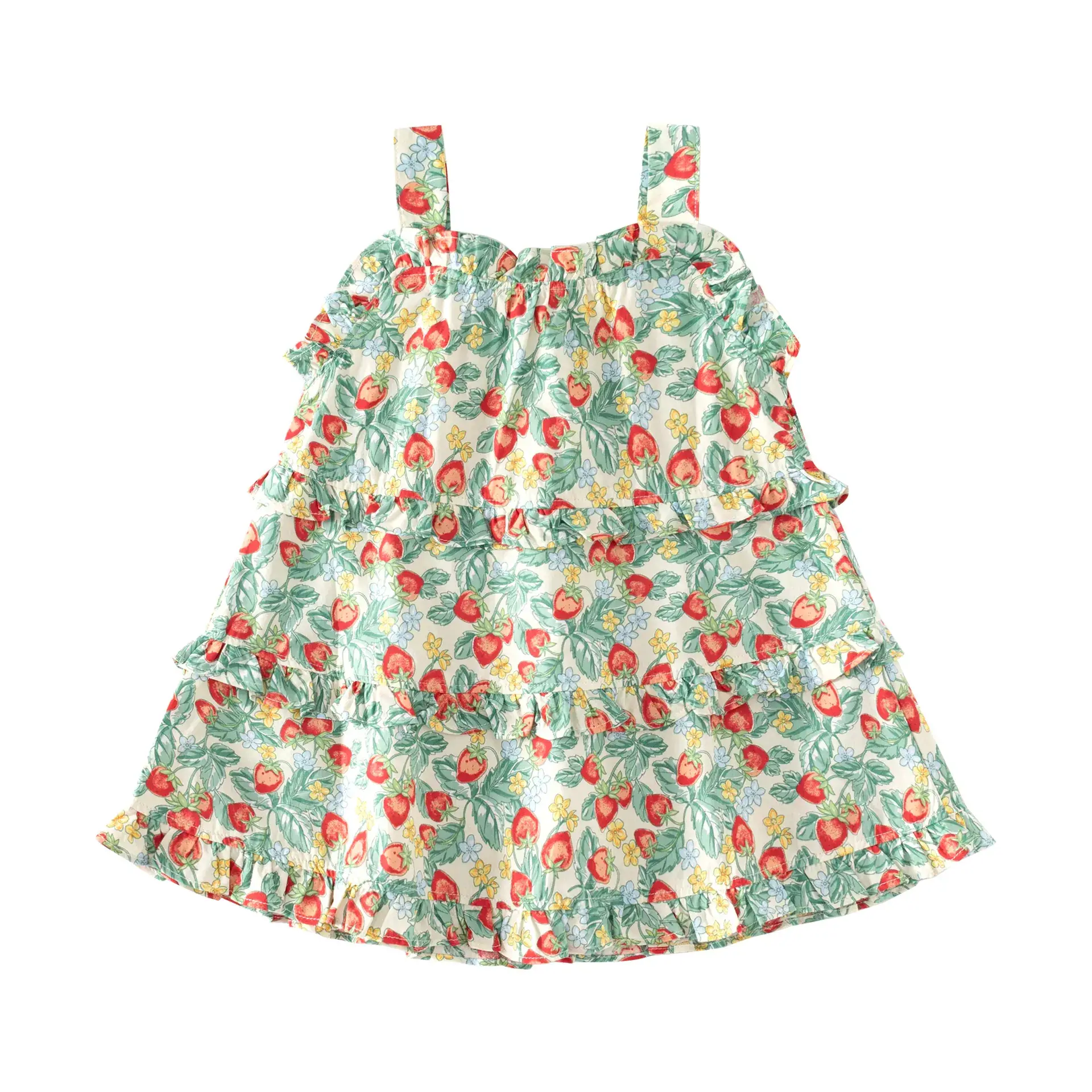 Girls Strawberry Princess Dress Summer 2025
