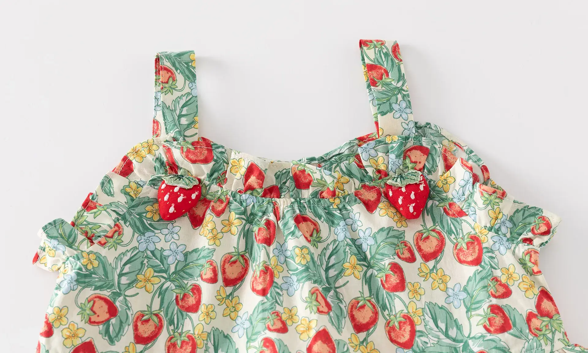 Girls Strawberry Princess Dress Summer 2025 — feature 3