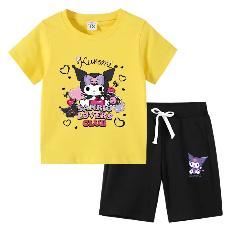 2023 Kids T-Shirt & Pants Set Blue Gray Kurta Pants - Image 12