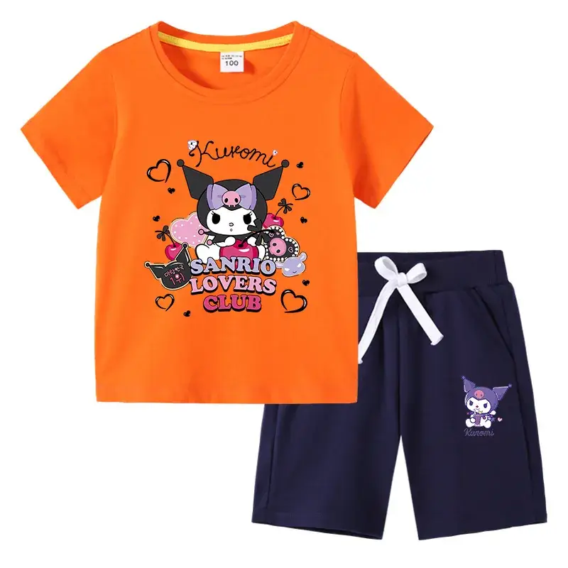 2023 Kids T-Shirt & Pants Set Blue Gray Kurta Pants - Image 15