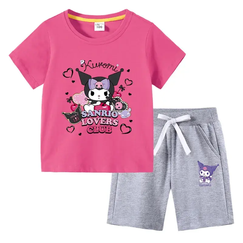 2023 Kids T-Shirt & Pants Set Blue Gray Kurta Pants - Image 23