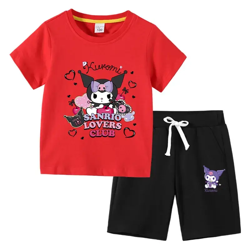 2023 Kids T-Shirt & Pants Set Blue Gray Kurta Pants - Image 4