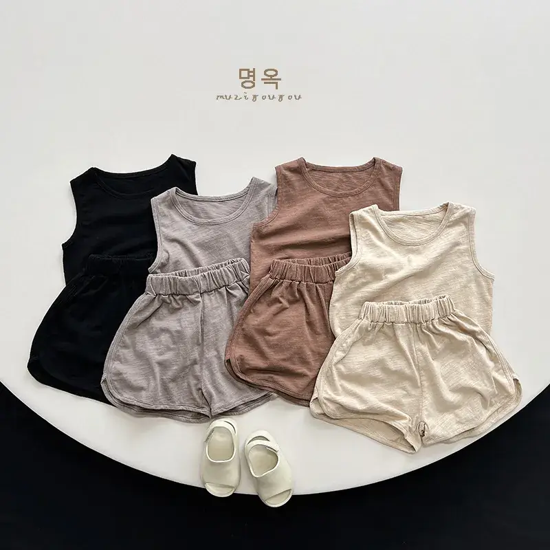 Green Cotton Boys Shorts Summer New Arrival - Image 51