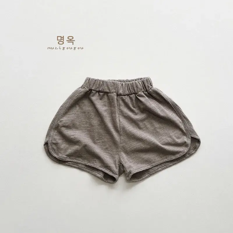 Green Cotton Boys Shorts Summer New Arrival — feature 28
