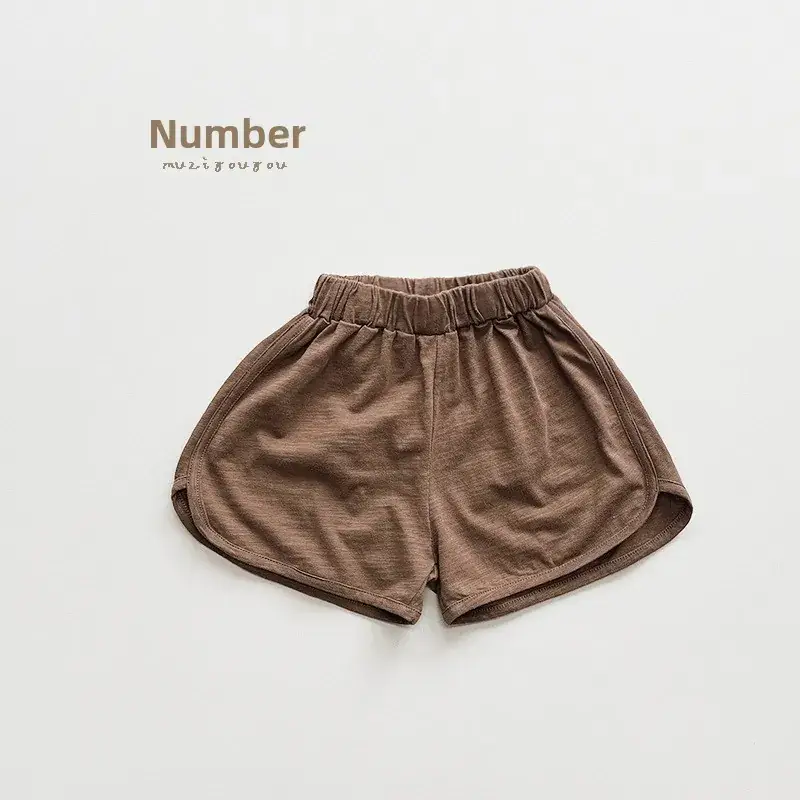 Green Cotton Boys Shorts Summer New Arrival - Image 21