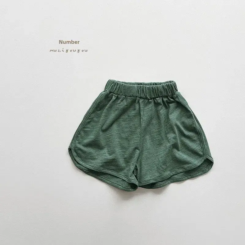 Green Cotton Boys Shorts Summer New Arrival - Image 29