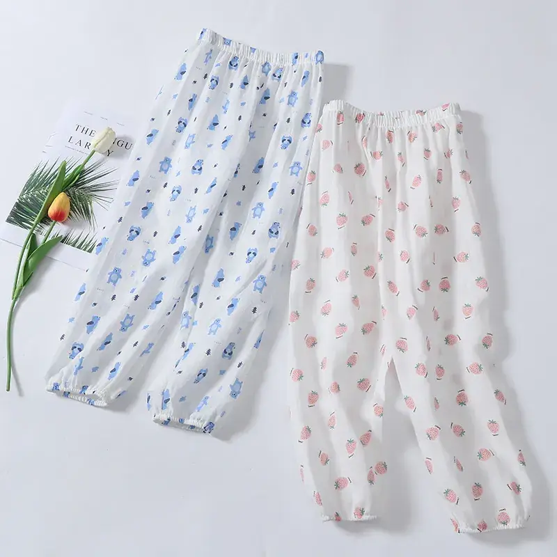 2023 Summer Anti-Mosquito Gauze Pants for Kids