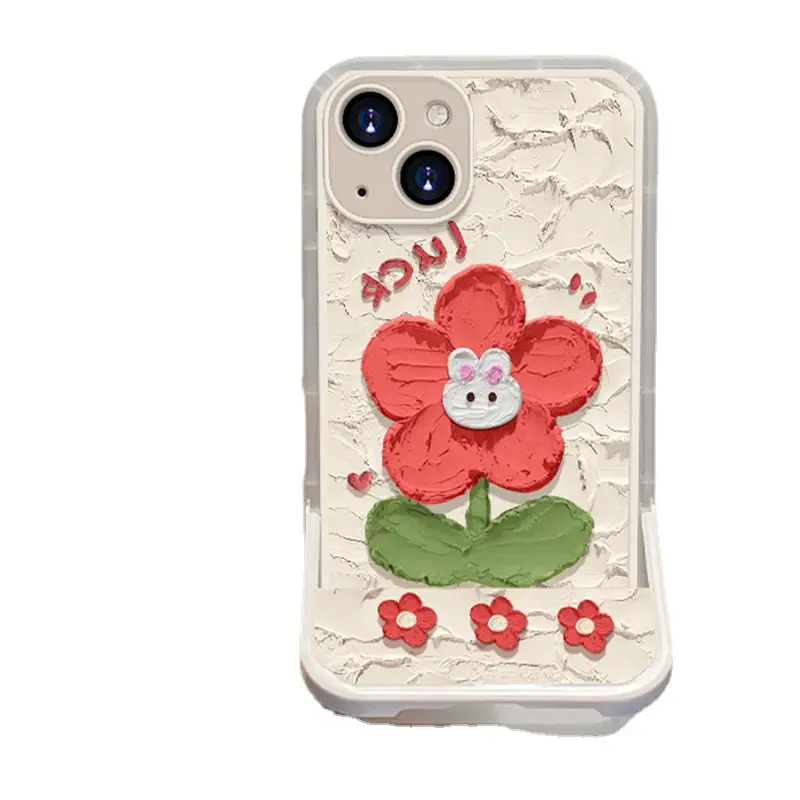 Cute 15 Rabbit Flower iPhone13 Promax Phone Case - Image 6