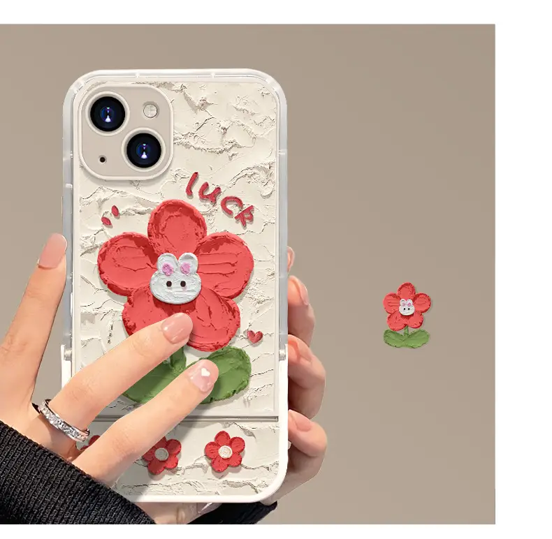 Cute 15 Rabbit Flower iPhone13 Promax Phone Case — feature 9