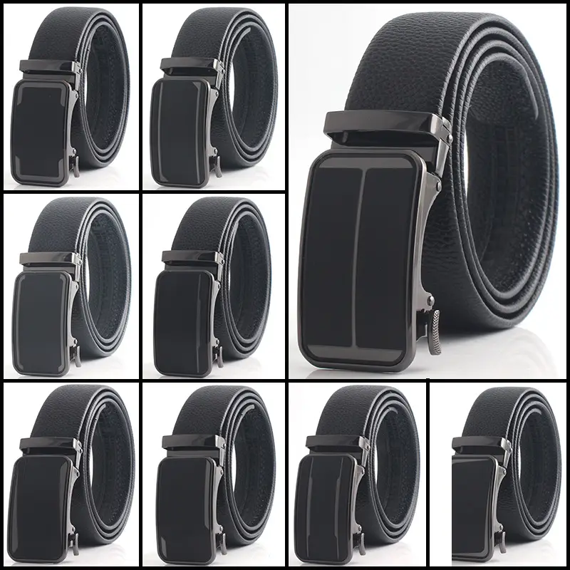 Hongsheng Men's 3D Film Belt Leather Belt - Image 11