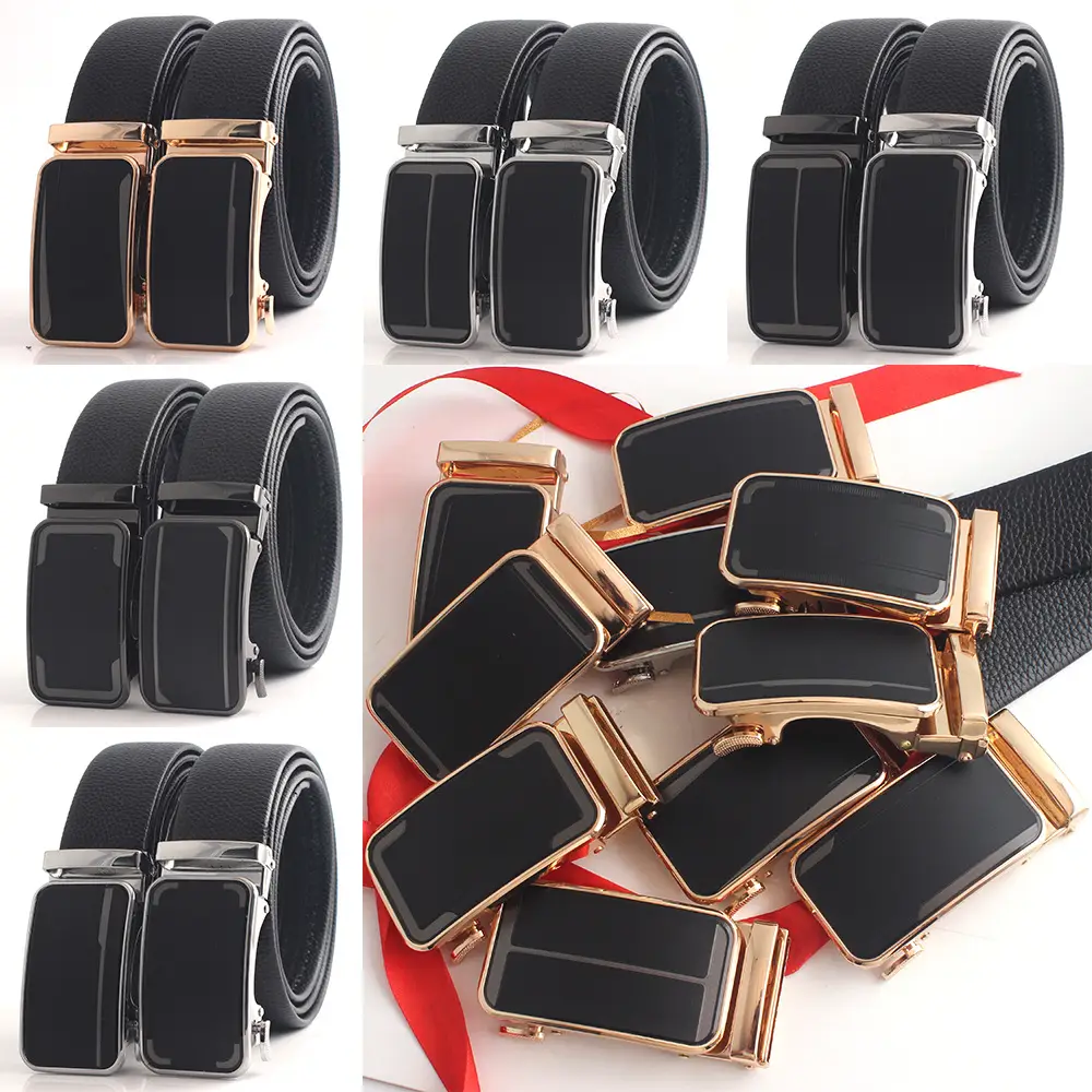 Hongsheng Men's 3D Film Belt Leather Belt - Image 12
