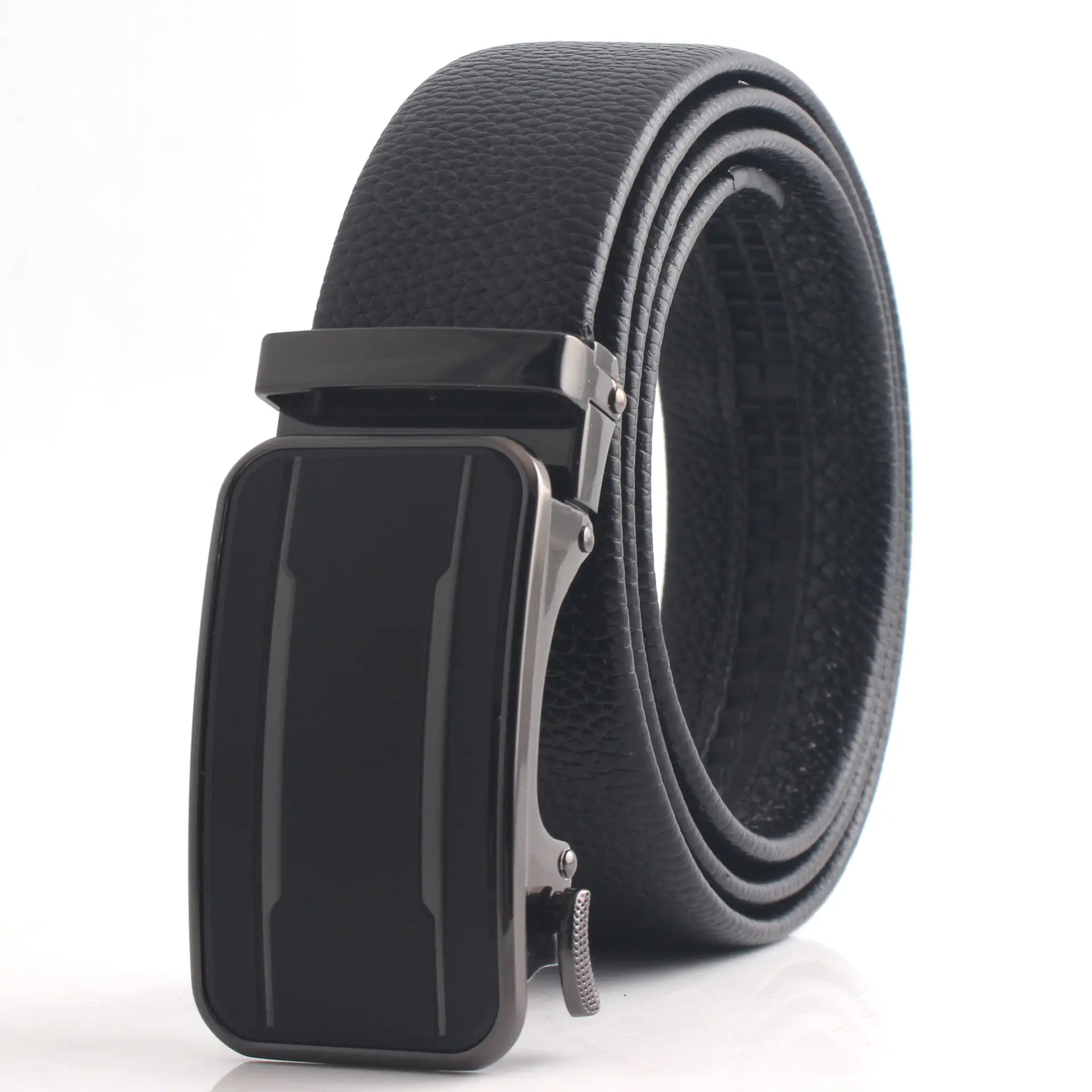 Hongsheng Men's 3D Film Belt Leather Belt - Image 3