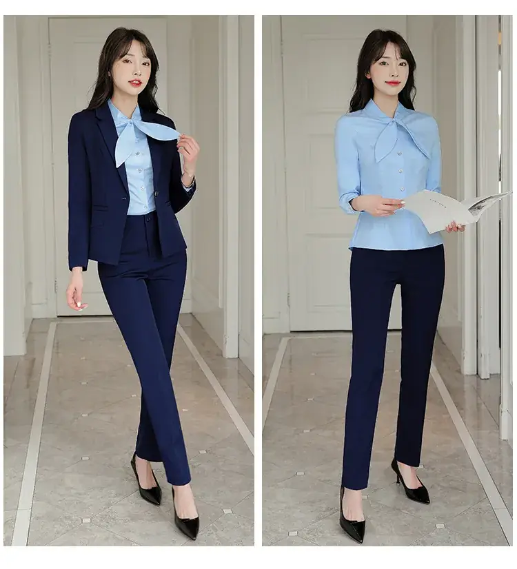 Black Vest for Women Professional Suit Skirt — feature 15