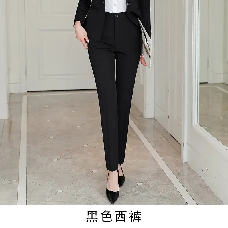 Black Vest for Women Professional Suit Skirt - Image 5