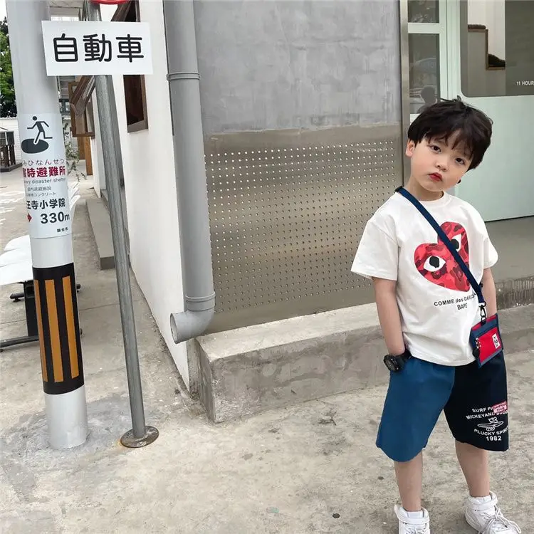 Boys Cotton Cartoon T-Shirt Navy Blue Summer Wear — feature 11